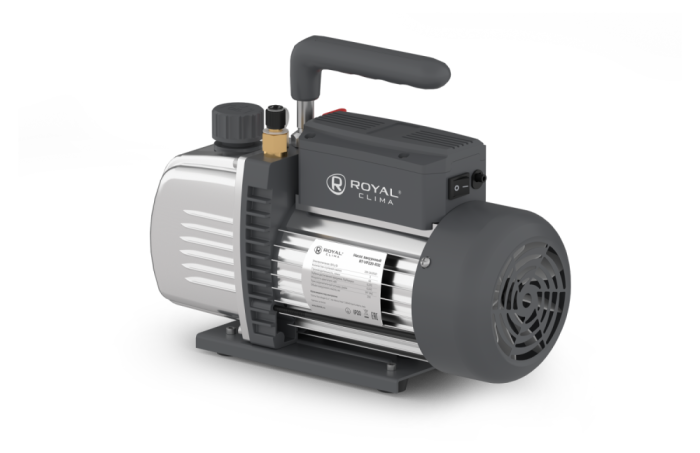 Насос вакуумный ROYAL CLIMA RT-VP220-R32 2-ступенчатый 60 л/мин RT-VP220-R32