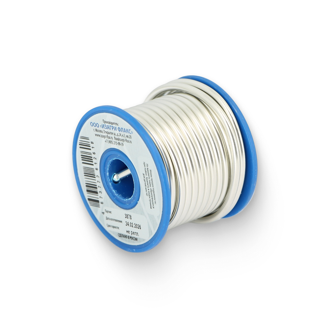 Припой мягкий Sn97Cu3 2.7 мм на шпуле, 250 г