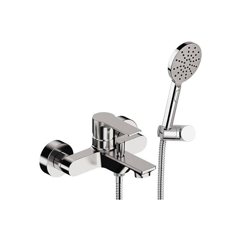 Смеситель для раковины hansgrohe Vernis Blend 190 со сливным гарнитуром матовый черный 71552670