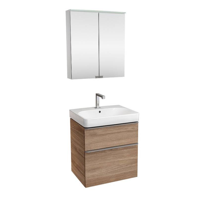 Комплект мебели для ванной Geberit Smyle Square 75 см белый 529.353.00.7