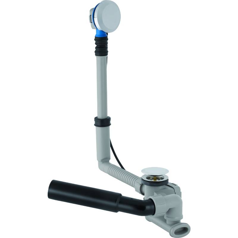 Слив-перелив для ванны Geberit d52 с поворотным механизмом и декоративным комплектом хром 150.520.21.1