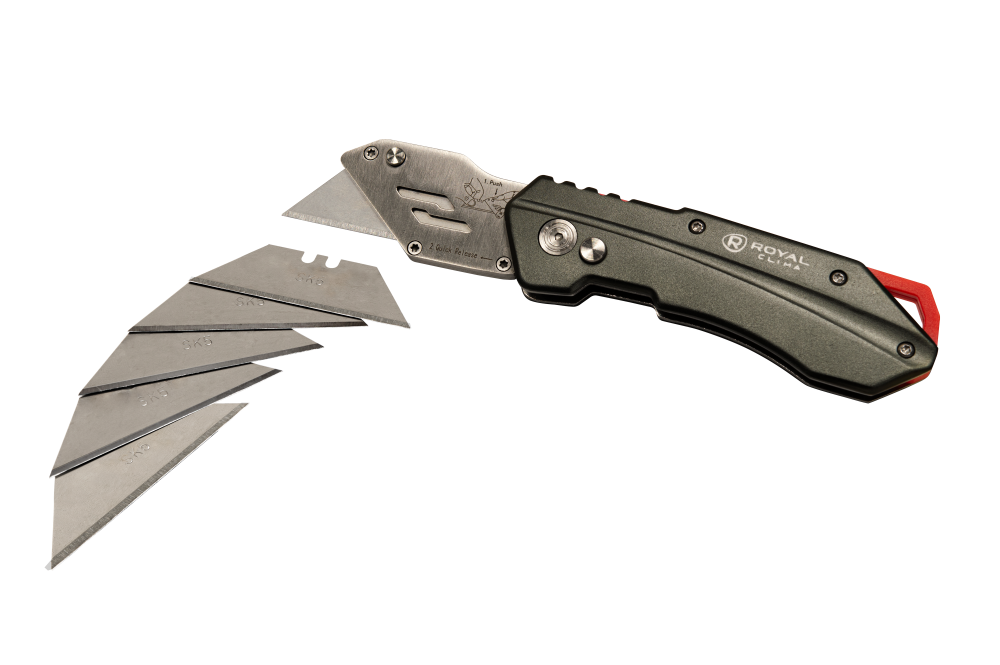 Нож монтажный складной Royal Clima KL023-5