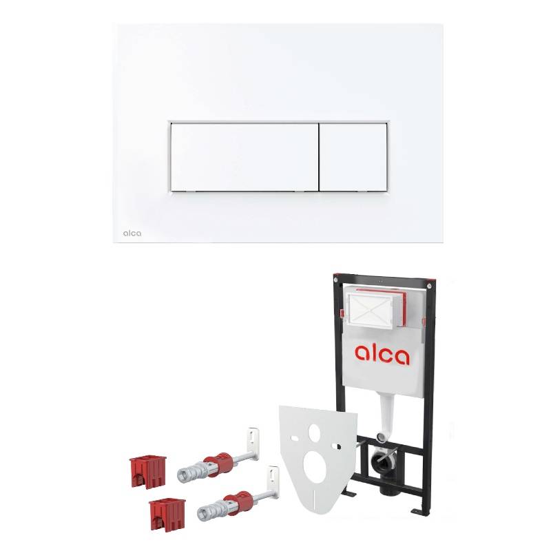 Кнопка смыва Alca FUN анодированный алюминий FUN