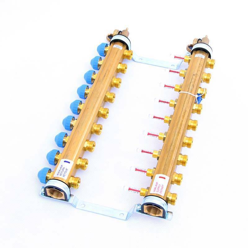 Коллекторная группа Watts HKV/T с расходомерами 1x3/4 EK 9 выходов 10004203