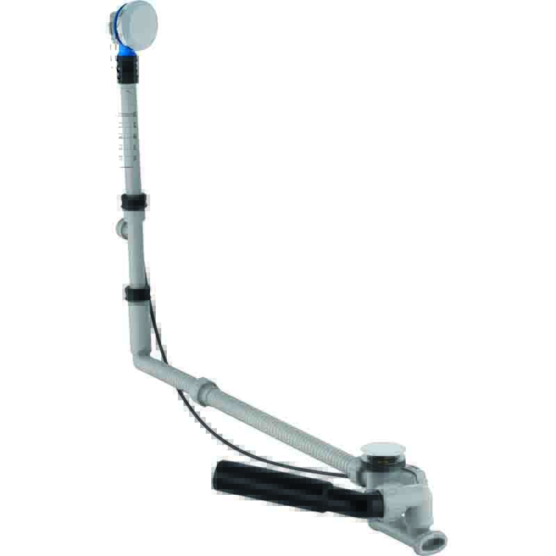 Слив-перелив для ванны Geberit d52 с поворотным механизмом и декоративным комплектом хром 150.525.21.1