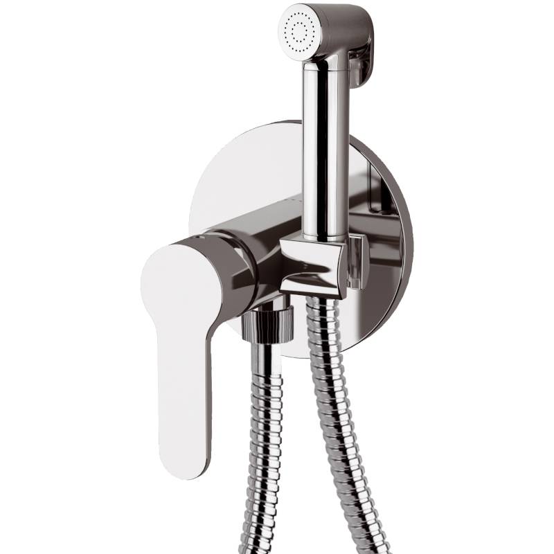 Душевой набор Hansgrohe Pulsify Select 105 3jet Relaxation со штангой 90 см матовый черный 24170670