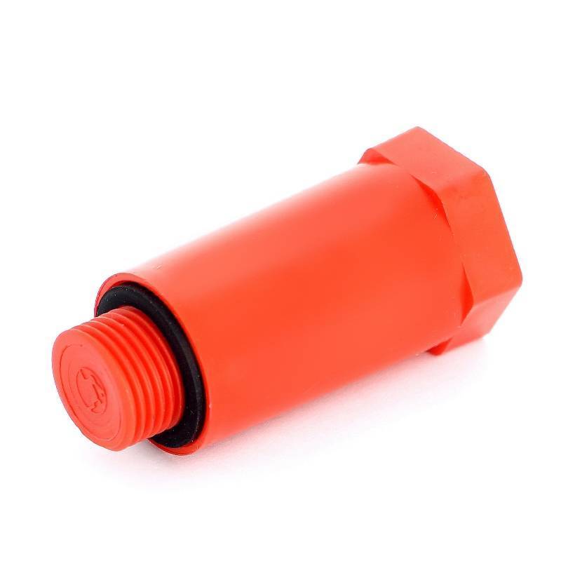 Заглушка монтажная FELDER 1/2 НР красная 27700002