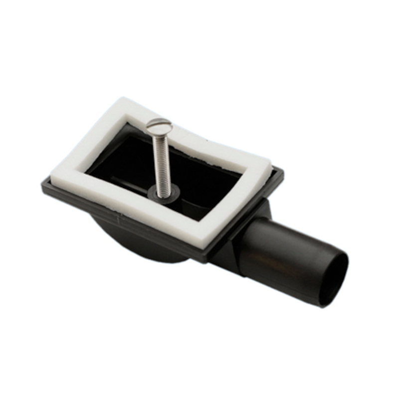 Ответная часть перелива-размораживателя для мойки; выход горизонтальный