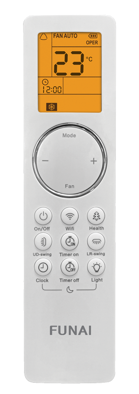 Сплит-система инверторная FUNAI ONSEN FULL DC Inverter Heat Pump (комплект) RAC-I-ON35HP.D01