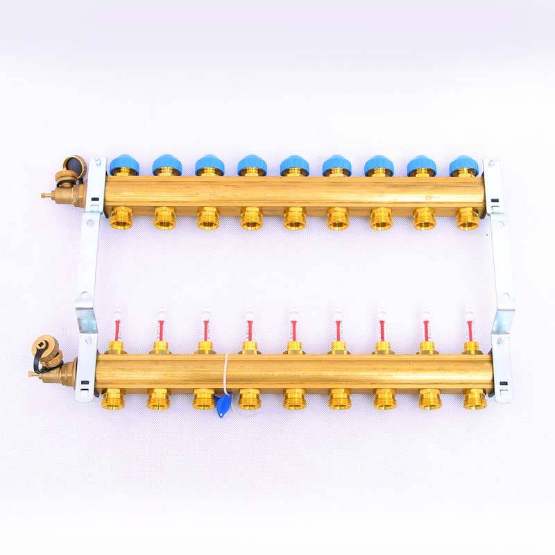 Коллекторная группа Watts HKV/T с расходомерами 1x3/4 EK 9 выходов 10004203