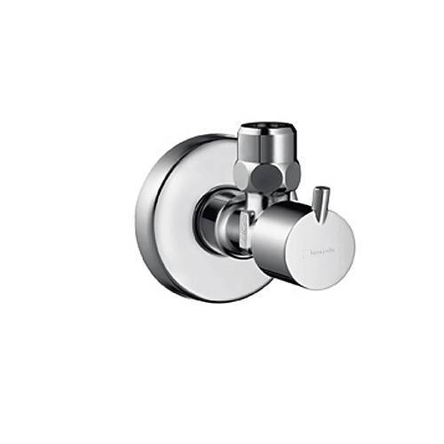 Вентиль угловой hansgrohe S G 3/8 хром 13901000