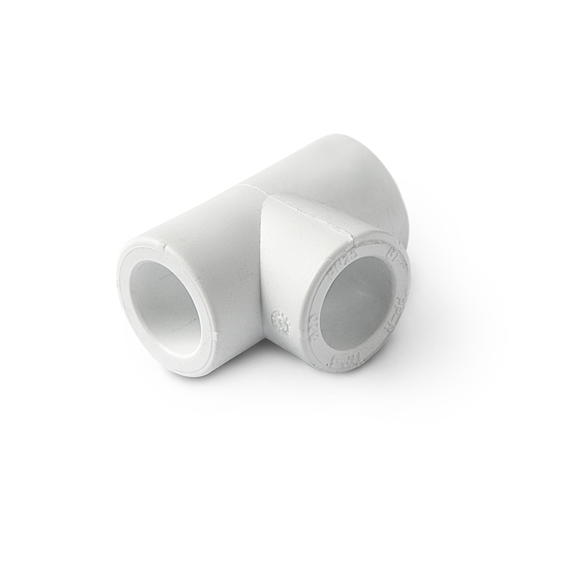 Тройник 75 мм серый