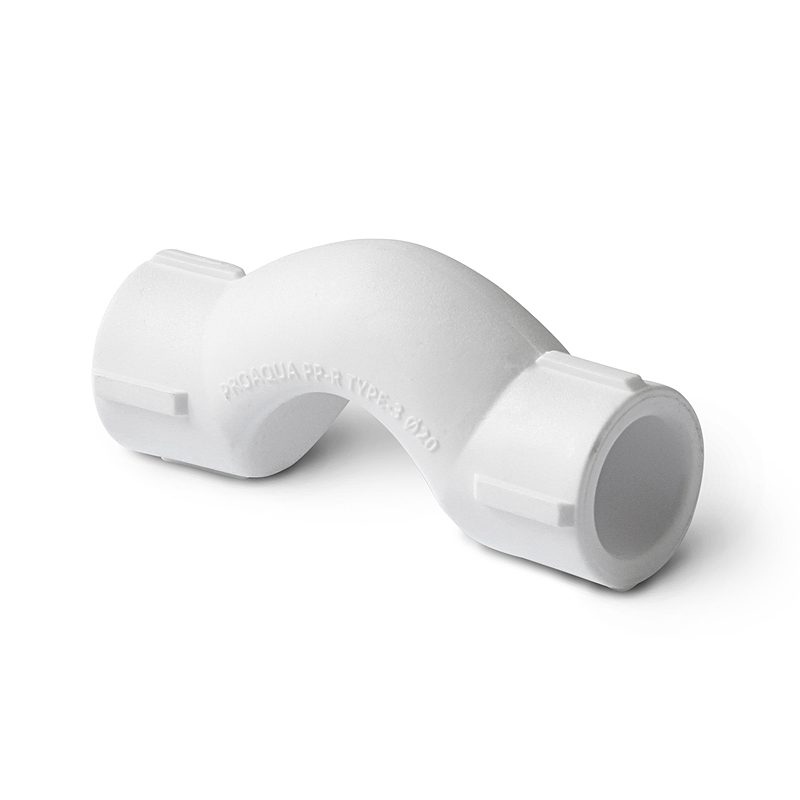 Обвод с муфтами короткий 20 PP серый