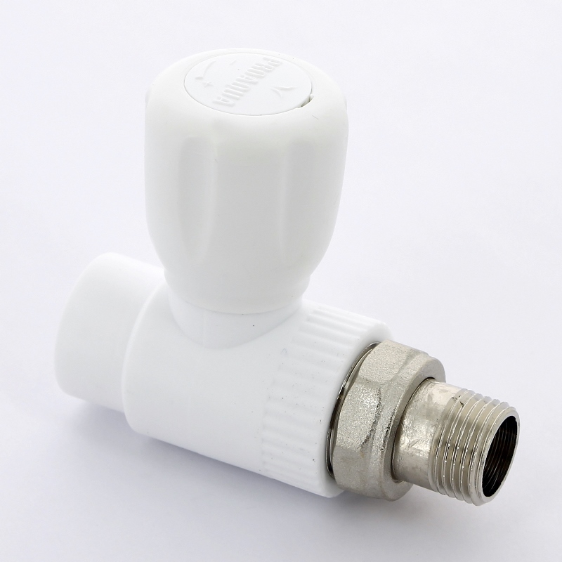 Кран Н 20 х 1/2 с разъемным соединением, для радиаторов