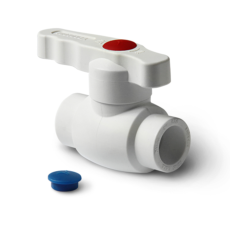 Кран 25 шаровой Standart серый, ручка