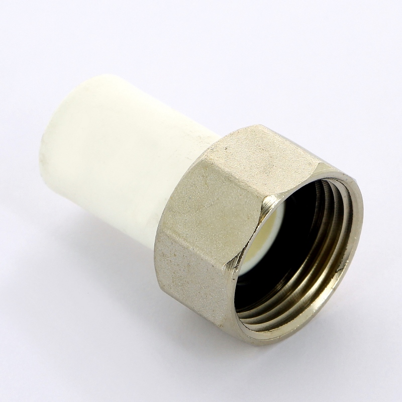 Вставка В 25 х 1 с накидной гайкой