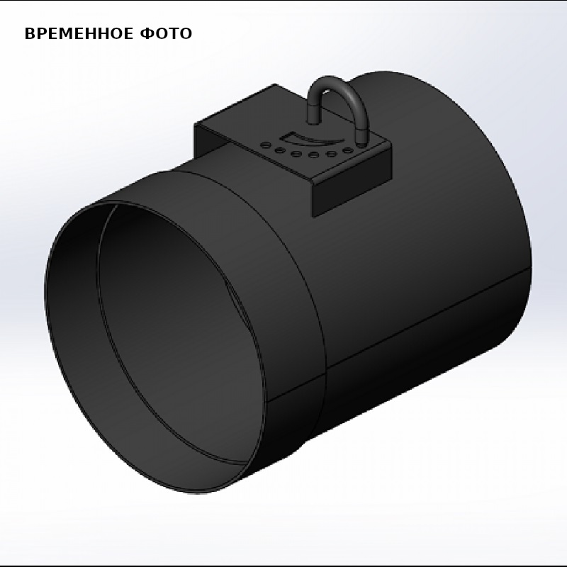 Патрубок дымохода D=180, L=224