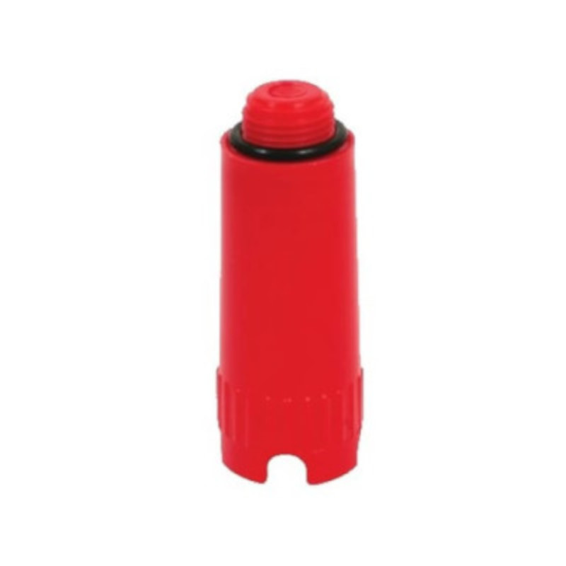 Заглушка 1/2' красная