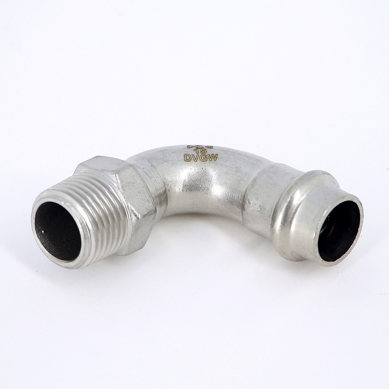 Угол Н-пресс 15 x 1/2 нерж.сталь