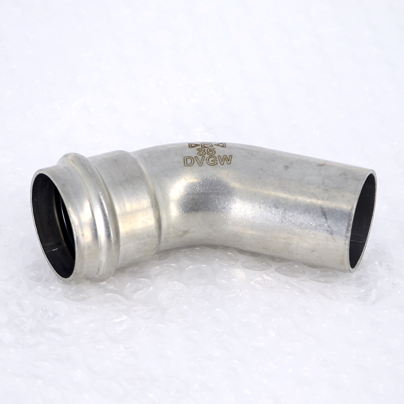 Угол-вставка 45' пресс 35 нерж.сталь