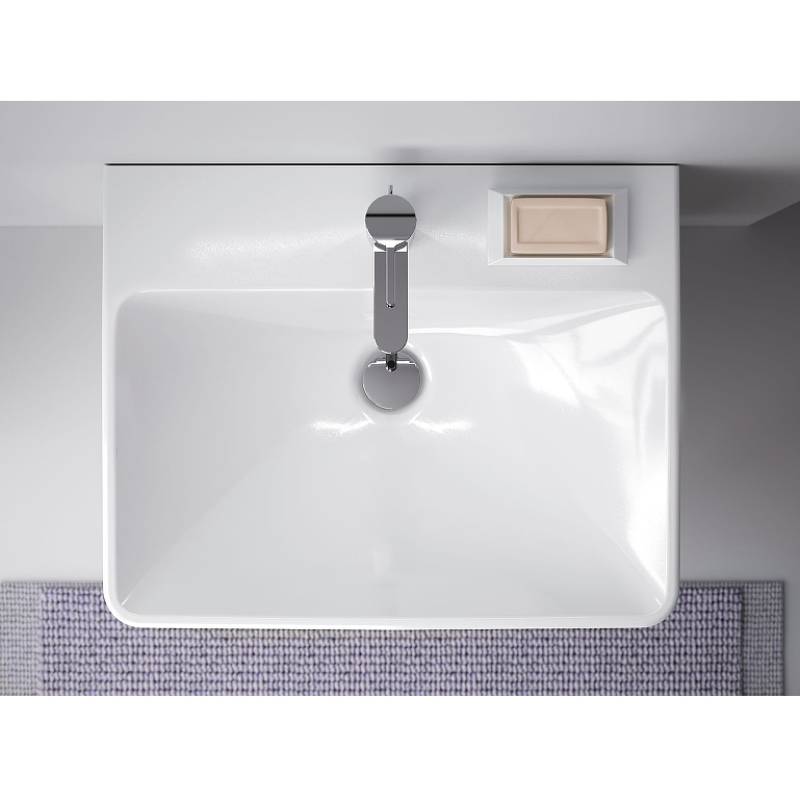 Комплект мебели для ванной Geberit Smyle Square 75 см белый 529.353.00.7