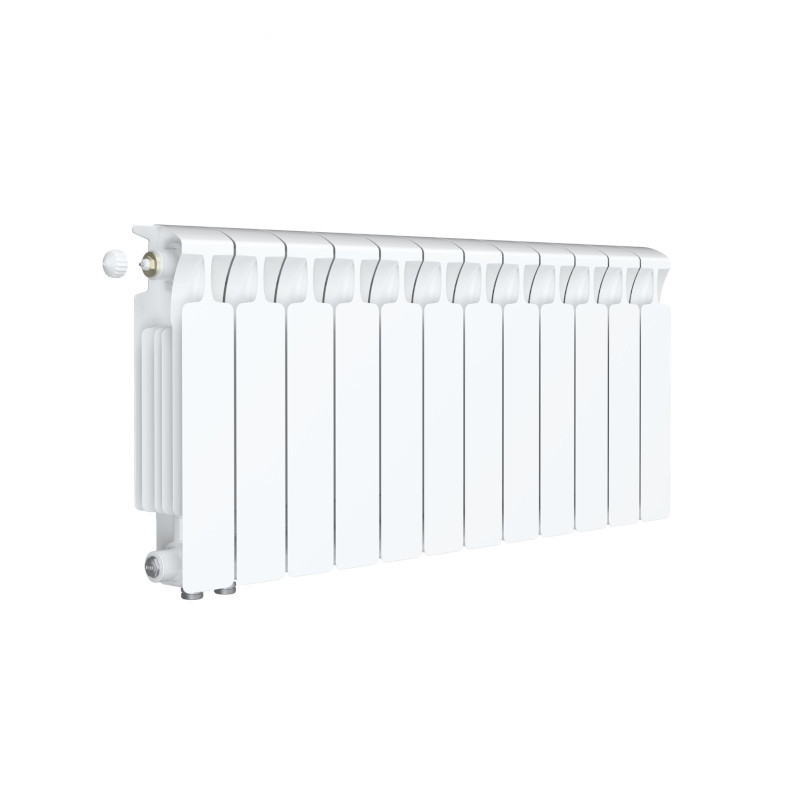 Радиатор биметаллический Rifar Monolit Ventil 300 12 секций нижнее левое подключение R-MN-300-12-VL