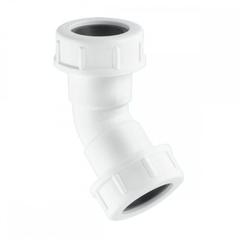 Отвод компрессионный McAlpine 135° Ду 19-23х19-23 мм 507018