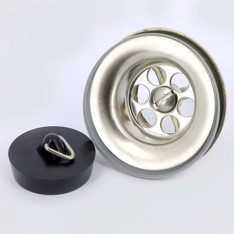 Выпуск для мойки Viega 1 1/2х70 мм с пробкой полированная нержавеющая сталь 100261