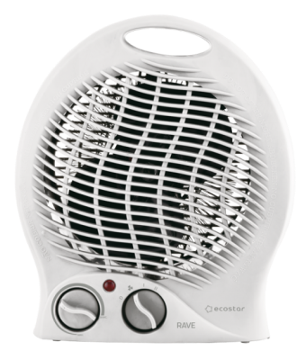 Тепловентилятор ECOSTAR RAVE 2000 Вт EFH-RV2000DS-WT белый