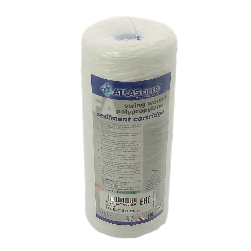 Картридж д/воды BIG 10 25 мкм полипропиленовая нить (FA) SX