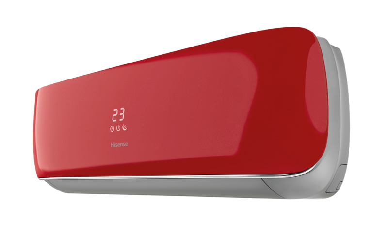 Кондиционер сплит-система Hisense RED CRYSTAL Super DC Inverter инверторный красный AS-13UW4RYDTG03(R)