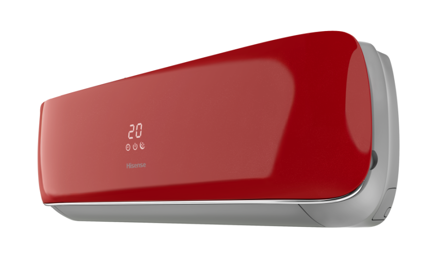 Кондиционер сплит-система Hisense RED CRYSTAL Super DC Inverter инверторный красный AS-10UW4RYDTG05(R)