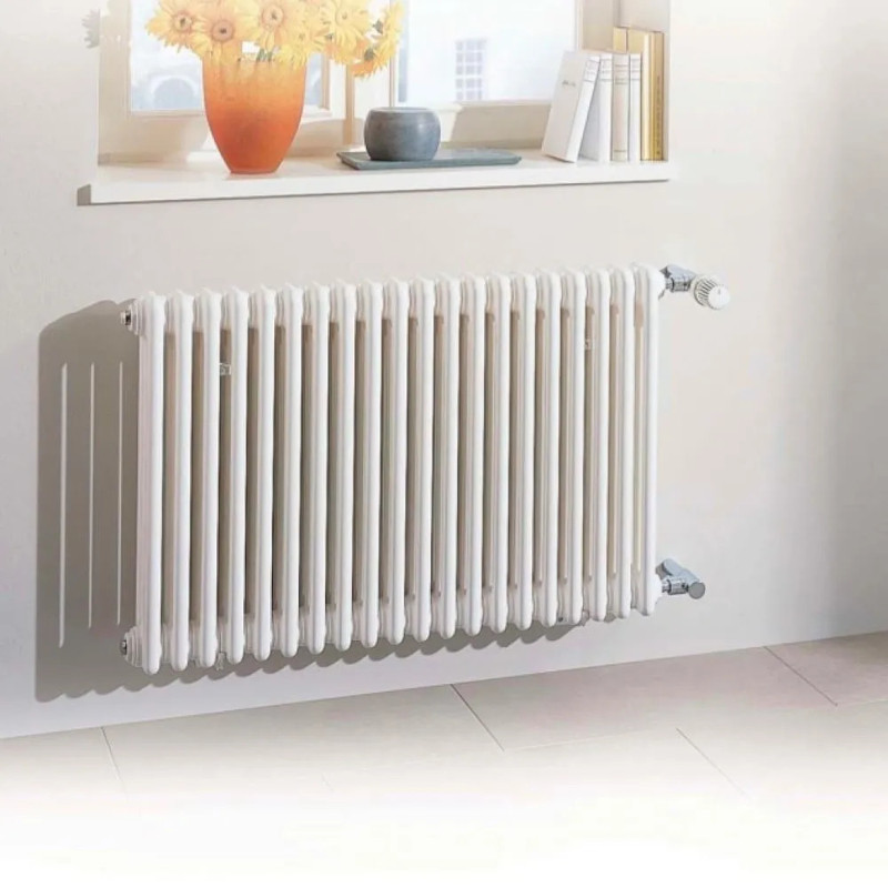 Радиатор TESI 2, H 600 мм, 20 секций, подкл. 25 (1/2 вентиль сверху)