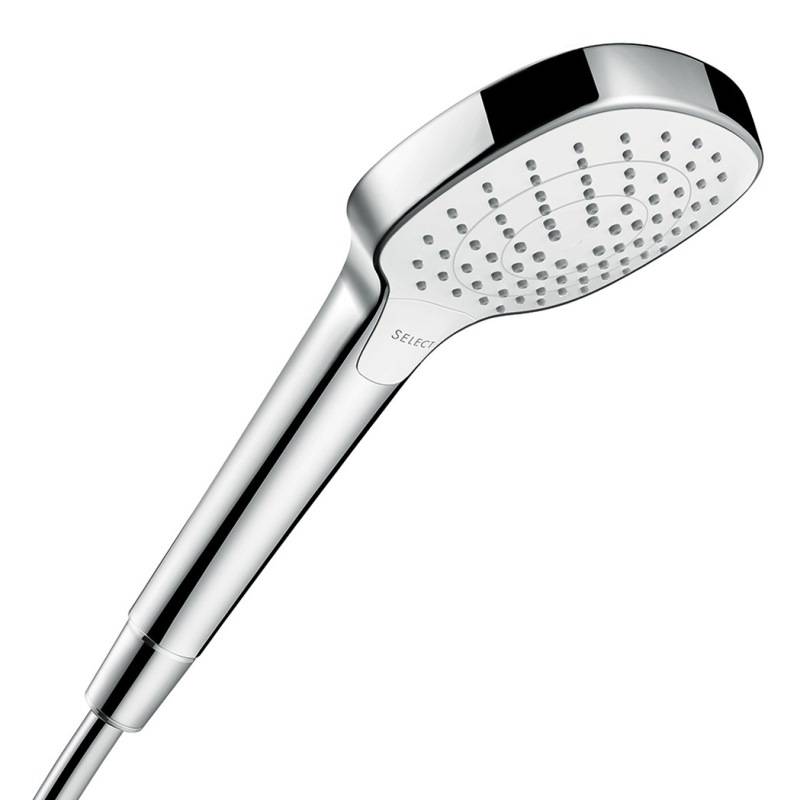 Ручной душ Hansgrohe Croma Select E Vario белый/хром 26812400