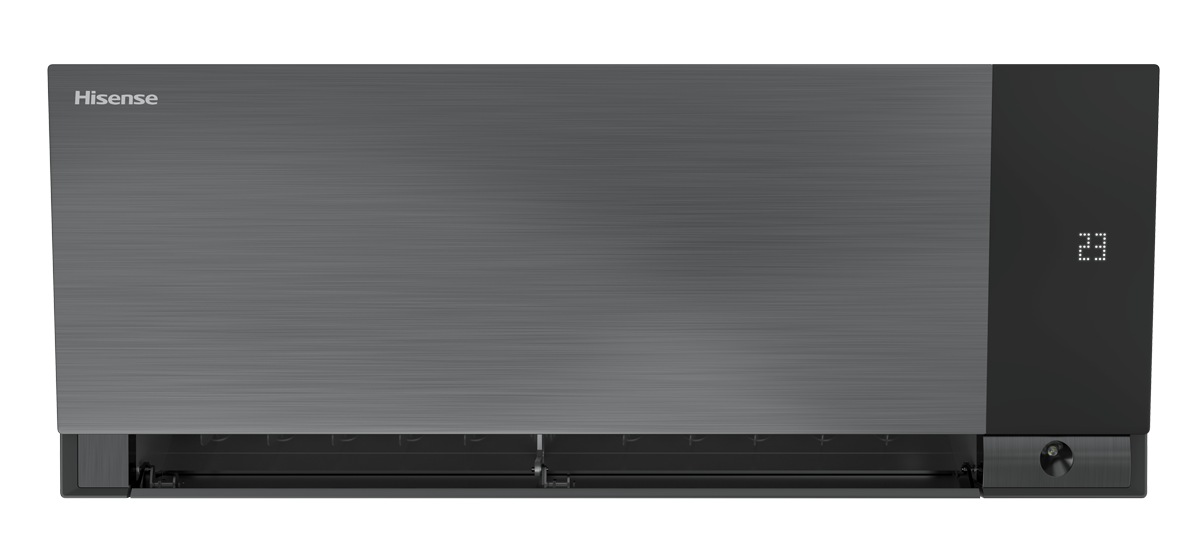 Сплит-система инверторная Hisense Sensation Slider Pro Carbon Superior DC Inverter AS-18UW4RFMQK00(B)