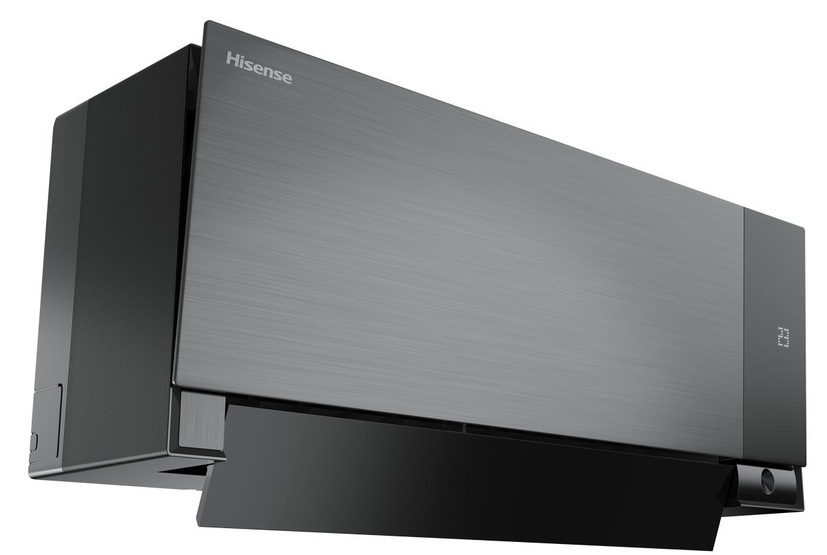 Сплит-система инверторная Hisense Sensation Slider Pro Carbon Superior DC Inverter AS-18UW4RFMQK00(B)