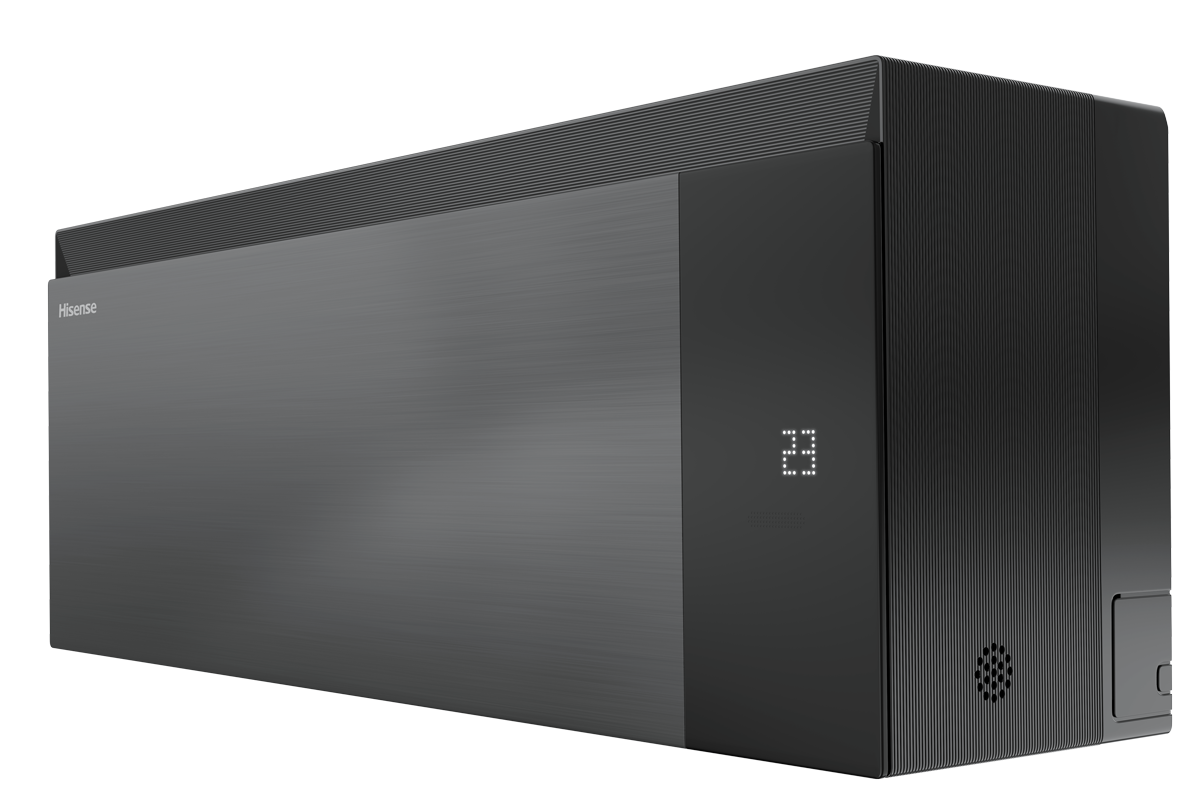 Сплит-система инверторная Hisense Sensation Slider Pro Carbon Superior DC Inverter AS-18UW4RFMQK00(B)