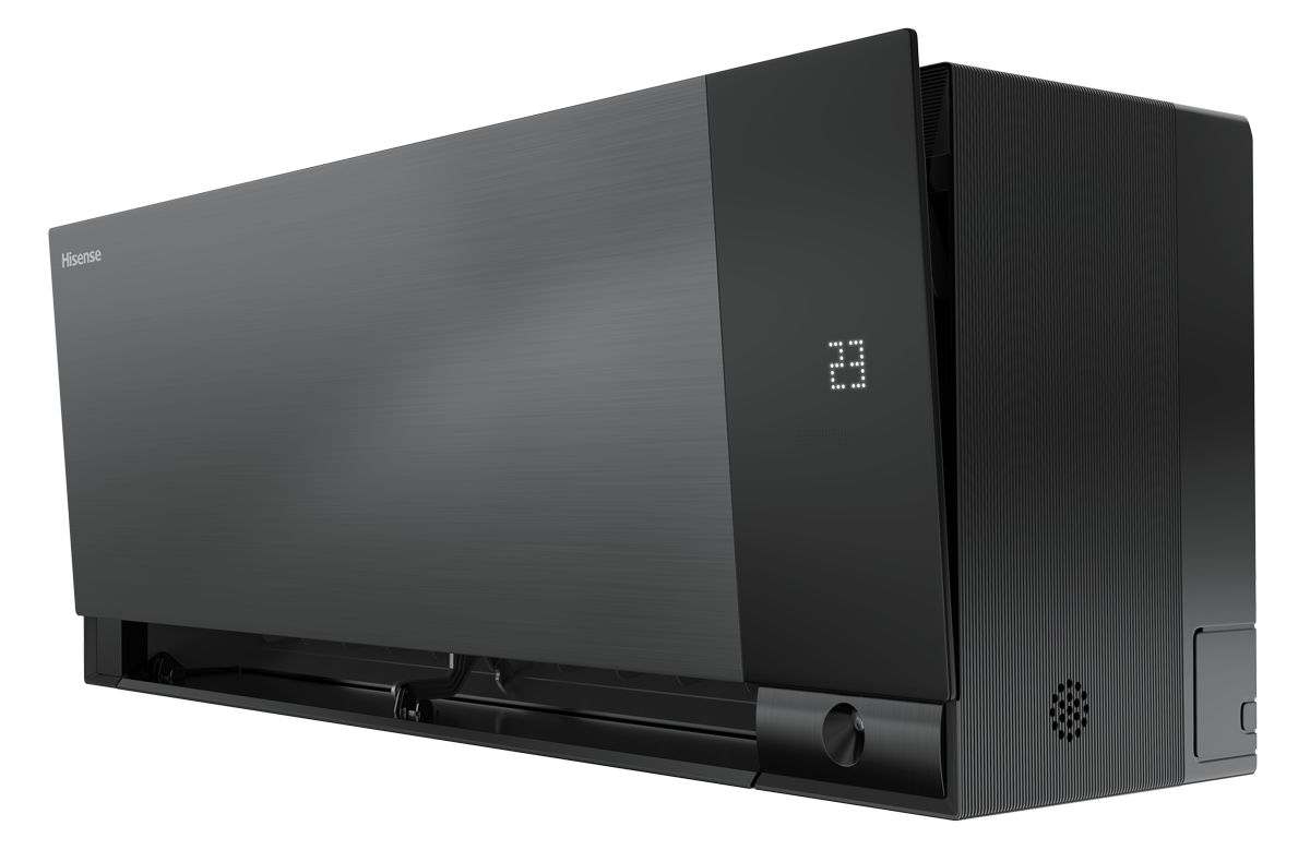 Сплит-система инверторная Hisense Sensation Slider Pro Carbon Superior DC Inverter AS-18UW4RFMQK00(B)