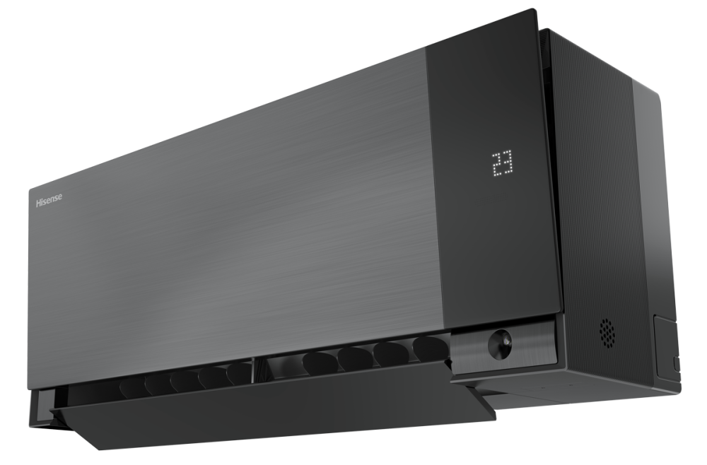 Сплит-система инверторная Hisense Sensation Slider Pro Carbon Superior AS-10UW4RWMQK00(B)