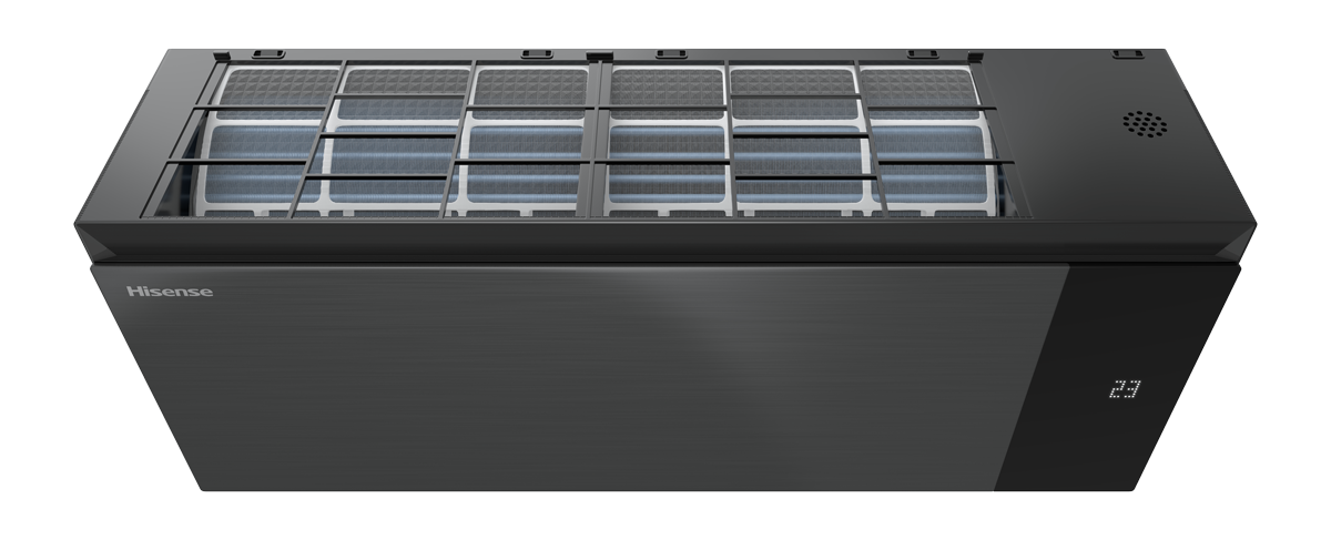 Сплит-система инверторная Hisense Sensation Slider Pro Carbon Superior AS-13UW4RWMQK00(B)