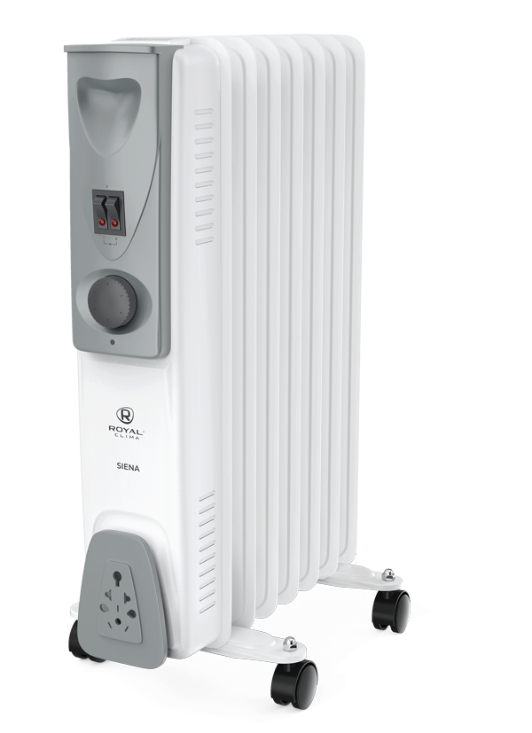 Масляный радиатор Royal Clima SIENA 5 секций 1000 Вт ROR-S5-1000M