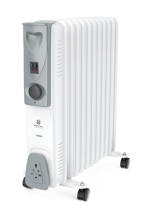 Масляный радиатор Royal Clima SIENA 9 секций 2000 Вт ROR-S9-2000M