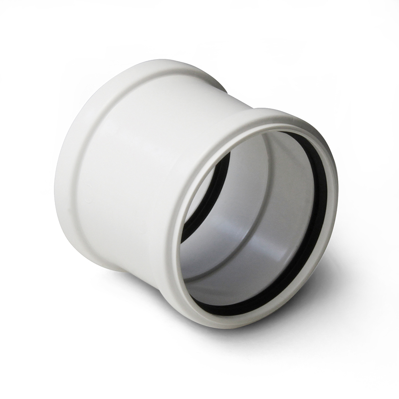 Муфта двухраструбная PRO AQUA Stilte 50 мм белая 506670