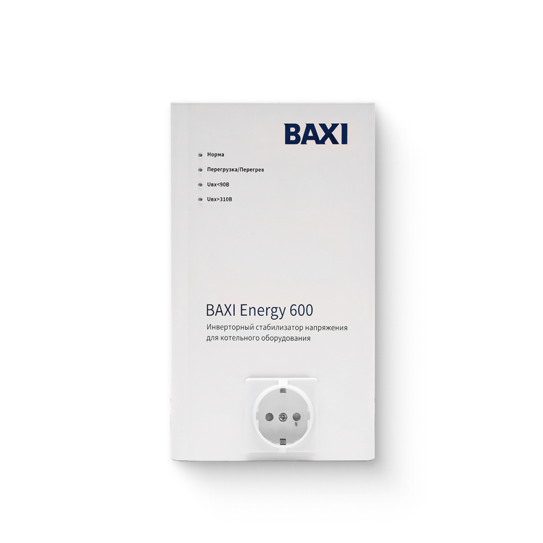 Стабилизатор напряжения инверторный Baxi Energy 600, мощность  450 Вт