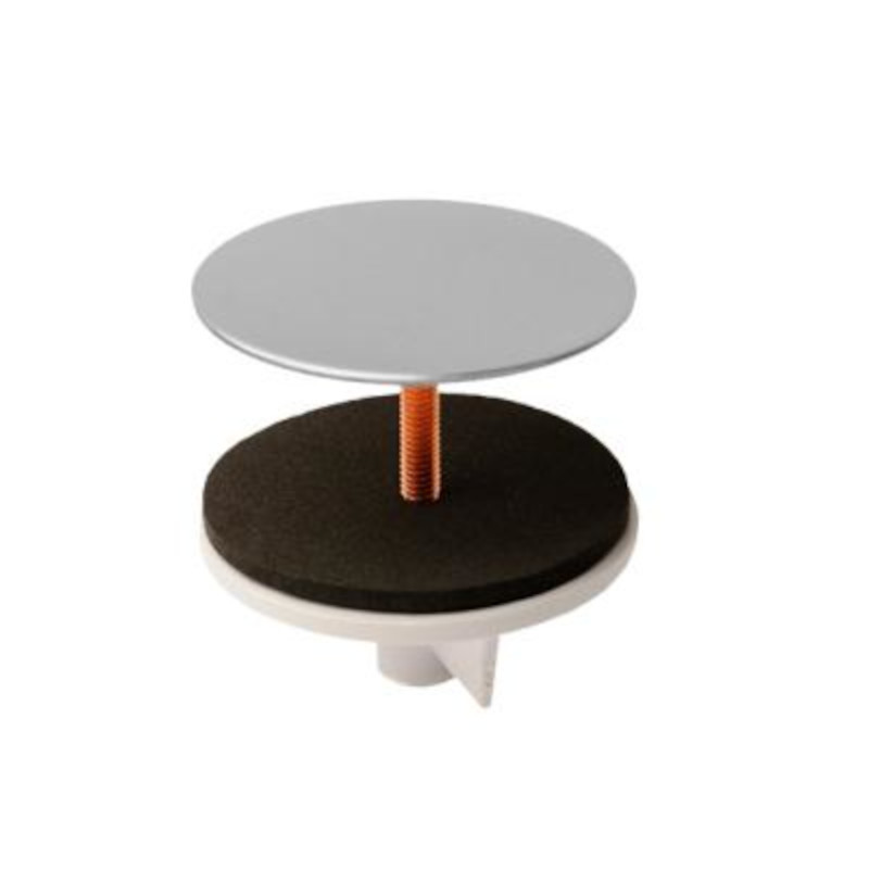 Заглушка из нержавеющей стали Kolpa-San M4 D43 L40 мм хром 506066