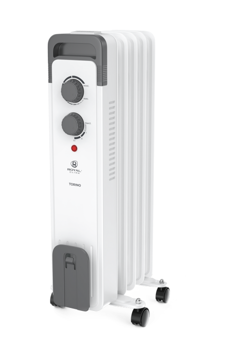 Масляный радиатор Royal Clima TORINO 5 секций 1000 Вт ROR-T5-1000M