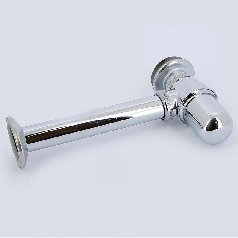 Сифон для поддона McAlpine бутылочный 90-100 мм высота 53 мм выход 40/50 мм хром MRS10C