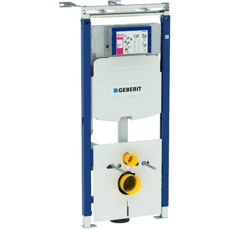 Система инсталляции для унитаза Geberit Duofix 112 см с бачком Sigma 12 см и шпильками 50 см 111.362.00.5