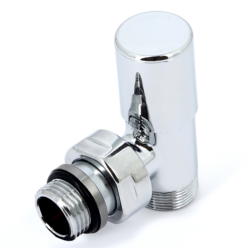 Вентиль ручной угловой НН 1/2 х М24 х 19 хромированный, Compact