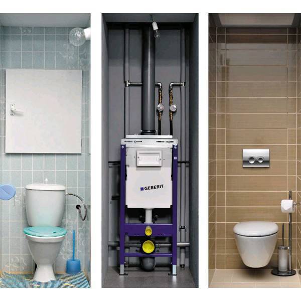 Система инсталляции для унитаза Geberit Duofix 112 см отдельностоящая усиленная 111.380.00.5